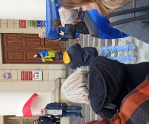 Wspólne śpiewanie Ody do wolności dla Ukrainy