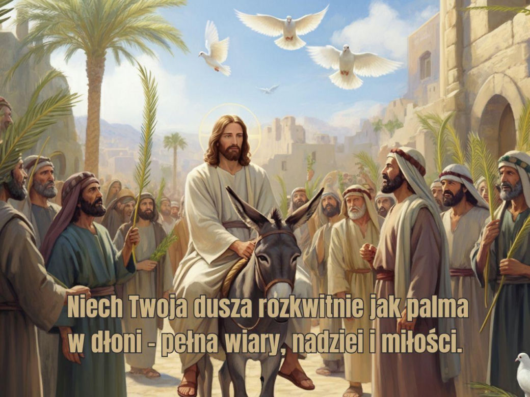 Życzenia i kartki na Niedzielę Palmową