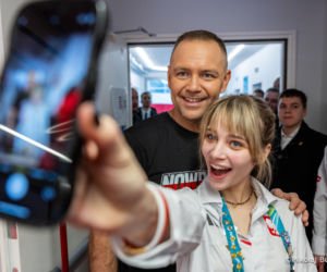 Karol Nawrocki na Zimowych Igrzyskach Olimpijskich