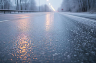 Marznące deszcze w siedmiu województwach. IMGW ostrzega przed warunkami na drogach 