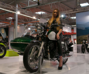 Hostessy na Warsaw Motorcycle Show