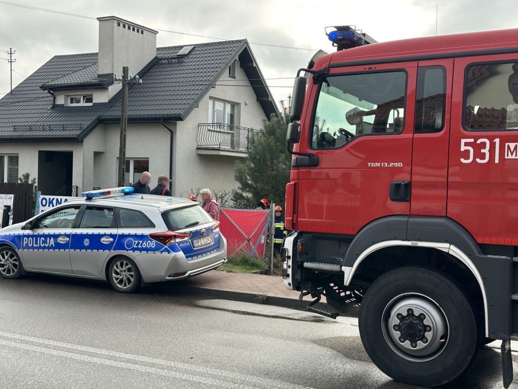 Potworny pożar domu w Nowym Dworze Mazowieckim. Strażacy odkryli dwa zwęglone ciała