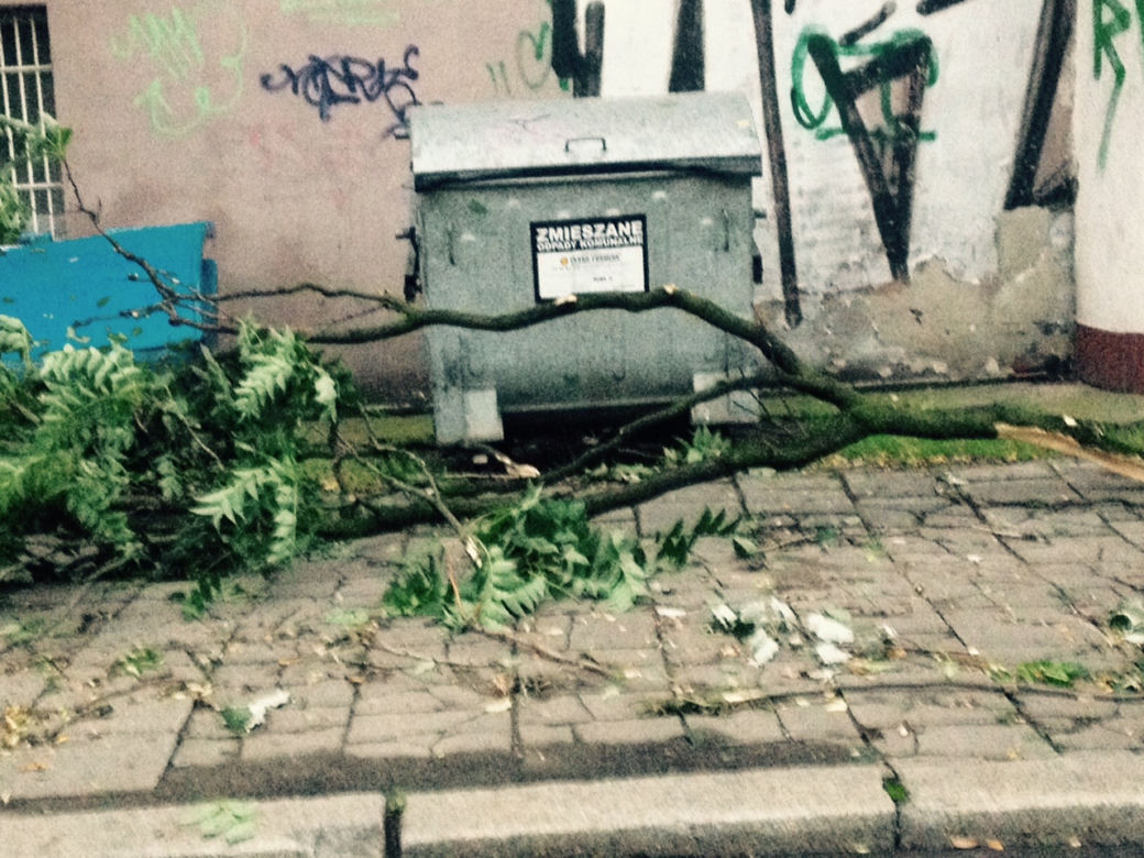 Burza przeszła przez Wrocław