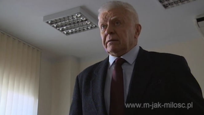 M jak miłość odc. 1129. Profesor Dębicki (Wojciech Duryasz)