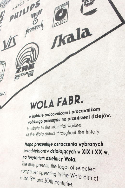 Nowy mural na terenie Fabryki Norblina. Upamiętnia przemysłowe korzenie dzielnicy