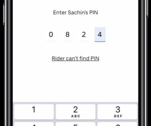 Uber PIN