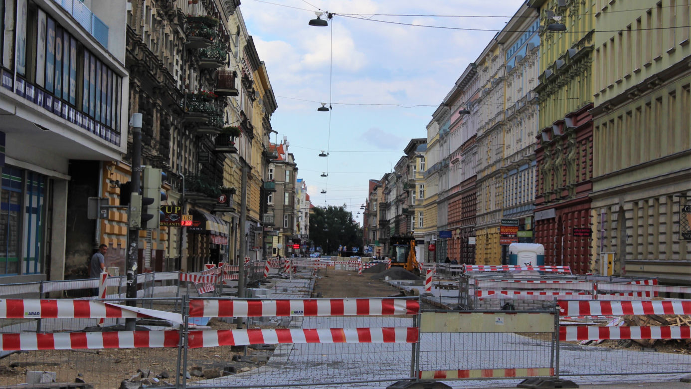 Remont ulicy Jagiellońskiej