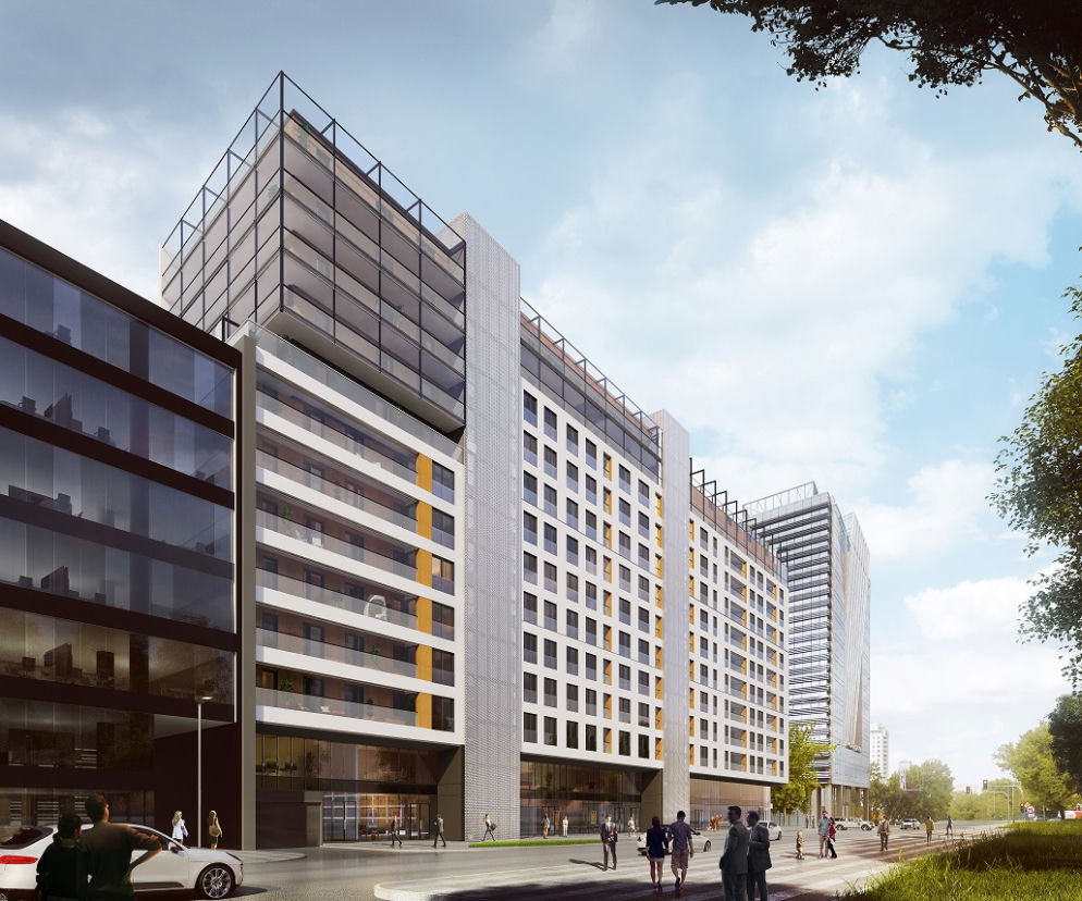 Apartamentowiec Grzybowska 85 Warszawa
