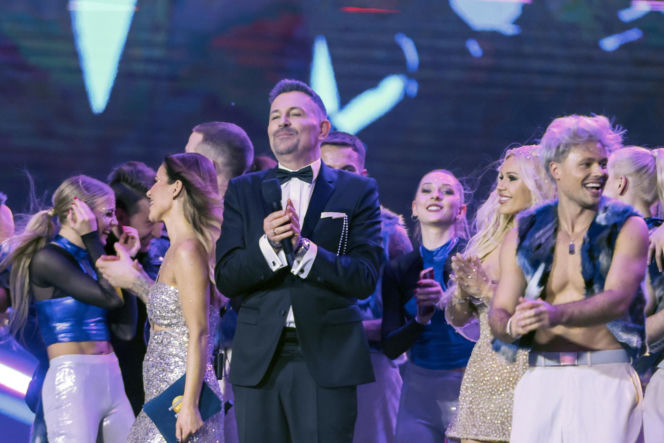 Krzysztof Ibisz na sylwestrach Polsatu