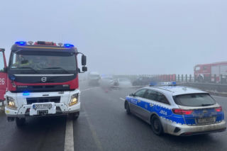 Tragiczny karambol na A4. Gęsta mgła i śmiertelny wypadek