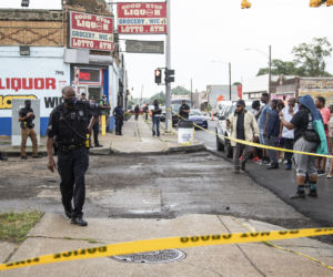 Protesty i strzelanina w Detroit