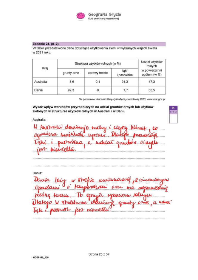 Próbna matura 2026 geografia. ODPOWIEDZI i ARKUSZE CKE 15.01.2026.