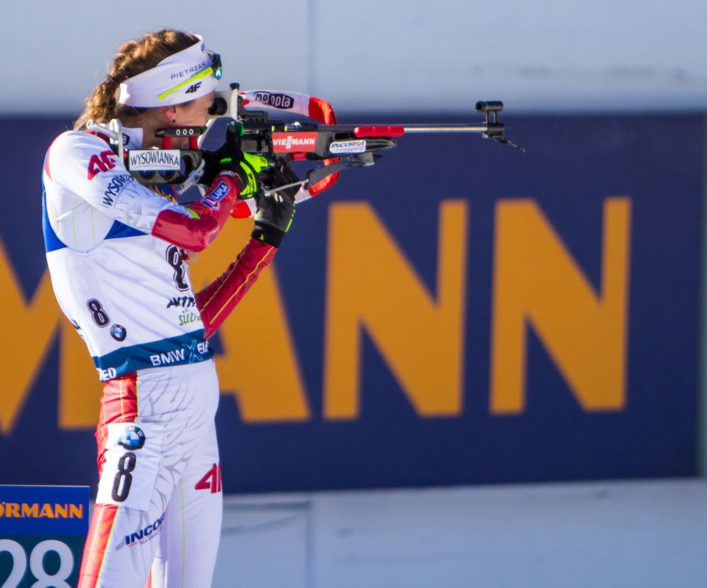 Biatlon, Monika Hojnisz-Staręga, mistrzostwa świata Anterselva 2020, biega na 15 km