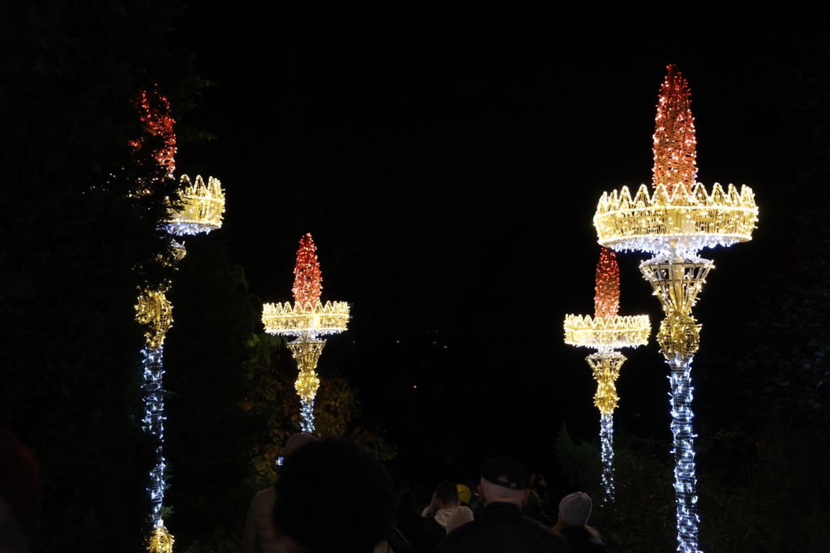 Park iluminacji 2023 w Lublinie