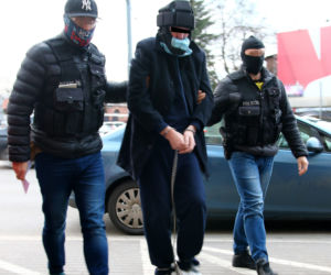 Morderstwo w szpitalu na Zaspie w Gdańsku. Doprowadzenie podejrzanego