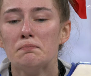 Zrozpaczona Aleksandra Kowalczuk po porażce