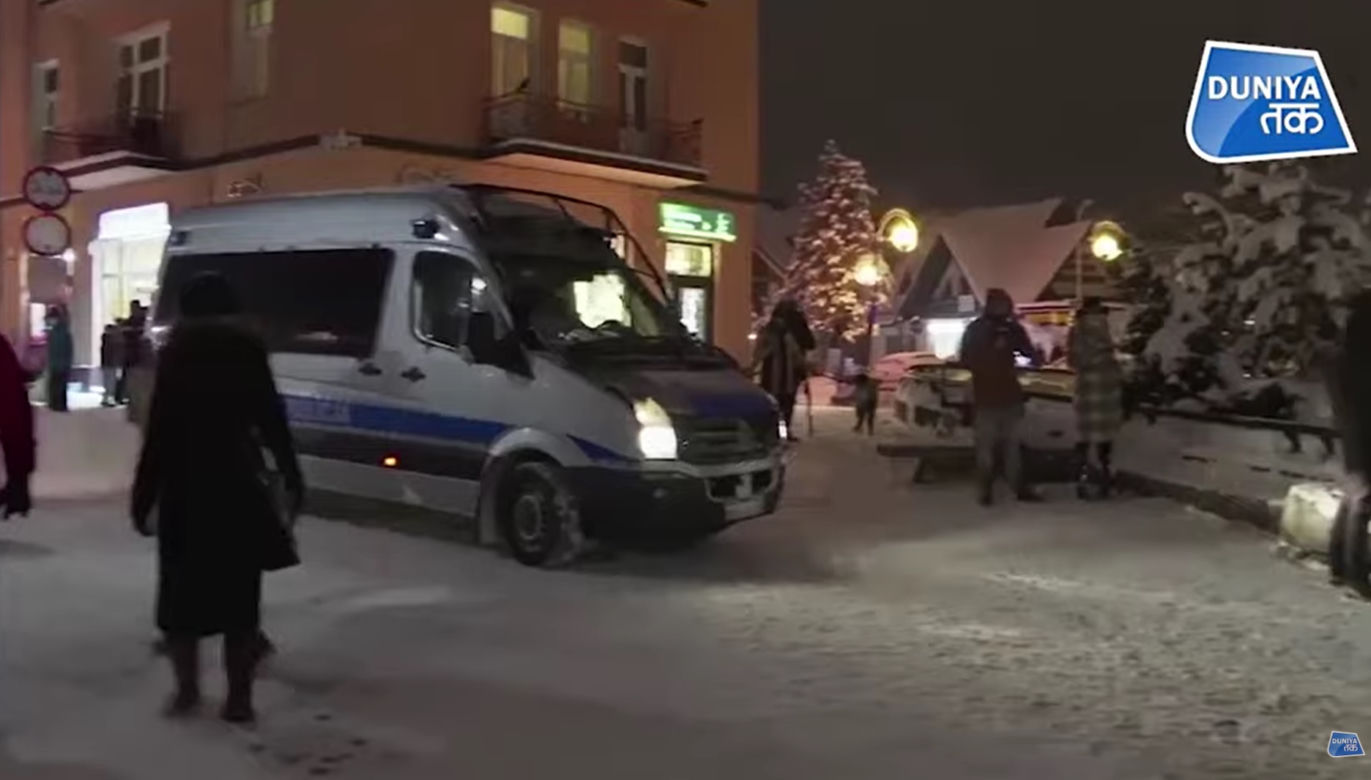Noc w Zakopanem minęła spokojnie, ale o scenach na Krupówkach głośno już na całym świecie