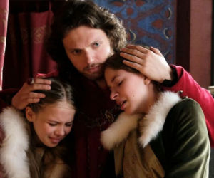 Korona królów odc. 77. Kazimierz (Mateusz Król) Elżbietka (Gabriela Świerczyńska) , Kundzia (Emilia Rostek)