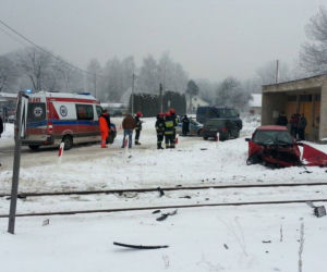 Wypadek w Jedliczu na Podkarpaciu