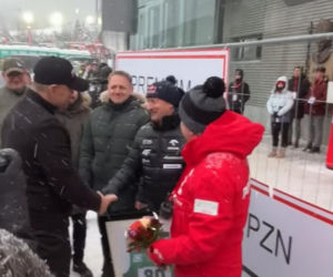 Karol Nawrocki na PŚ w Zakopanem