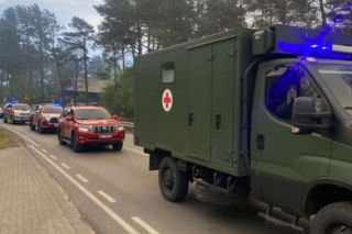 Pożar w woj. lubelskim