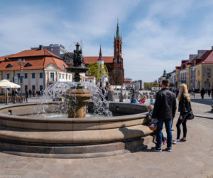 Fontanna na Rynku Kościuszki
