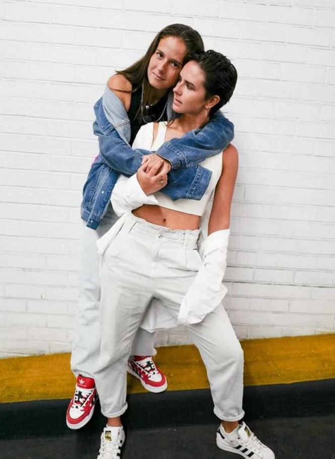 Daria Kasatkina z dziewczyną