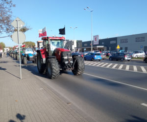 Protest rolników w Grudziądzu
