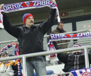 Górnik Zabrze - Lechia Gdańsk: Ponad 8 tysięcy fanów wspierało Trójkolorowych