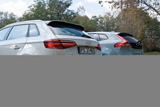 Audi A3 i Volvo V40
