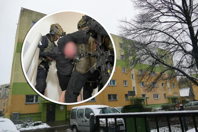 Zaszlachtował maczetą w Łodzi, wpadł w Małopolsce. Kontrterroryści w akcji