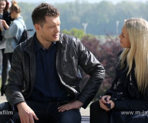 M jak miłość odc. 1153.  Joasia (Barbara Kurdej-Szatan), Tomek (Andrzej Młynarczyk)