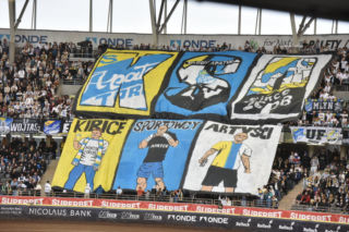 PRES Grupa Deweloperska Toruń - Fogo Unia Leszno, zdjęcia kibiców i zawodników z meczu 2. kolejki PGE Ekstraligi