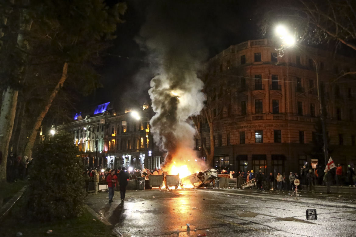 Protesty w Gruzji