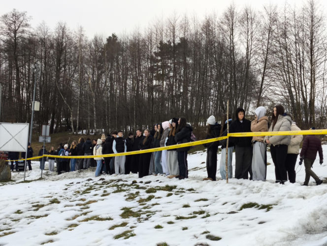 Symulacja akcji ratunkowej na zbiorniku Korzeń w Skrzyszowie