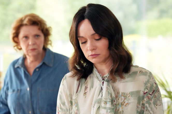 Barwy szczęścia, odcinek 3309. Józefina (Elżbieta Jarosik), Natalia (Maria Dejmek)