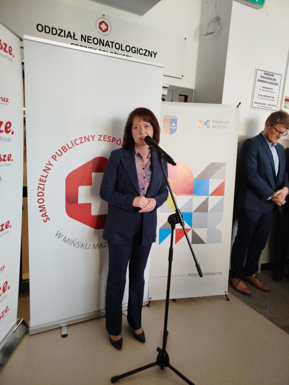 Odnowiony oddział noworodkowy wraz z częścią położniczą w mińskim szpitalu zapewni ciężarnym, rodzącym i maluchom nowoczesne warunki