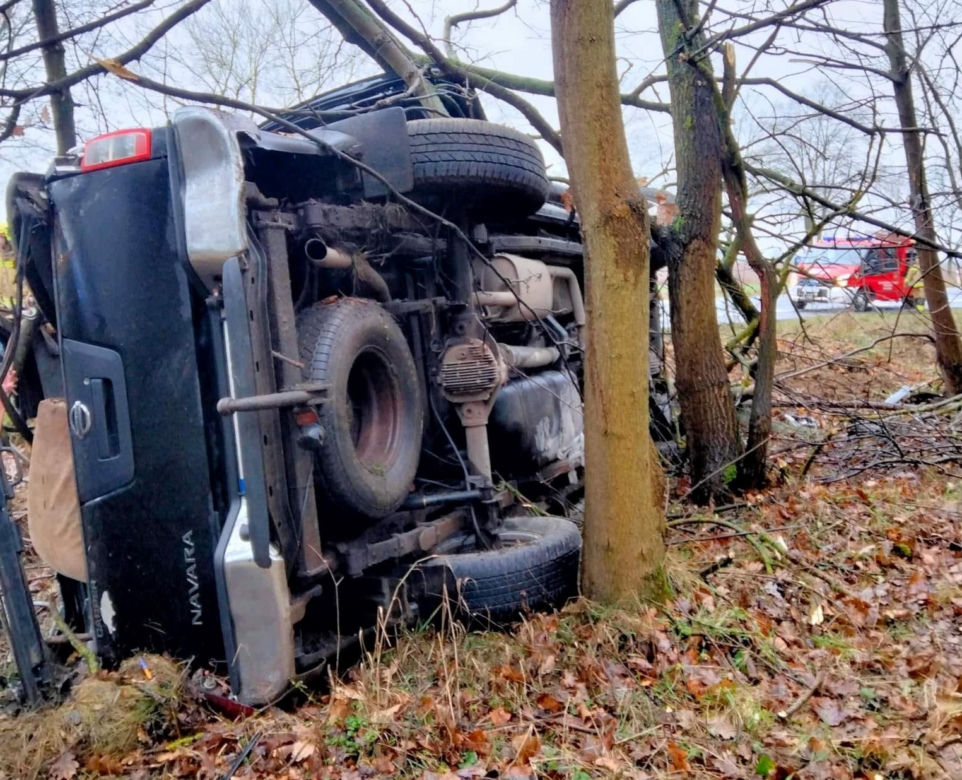 Makabryczny wypadek niedaleko Torzymia. To cud, że nikt nie zginął!