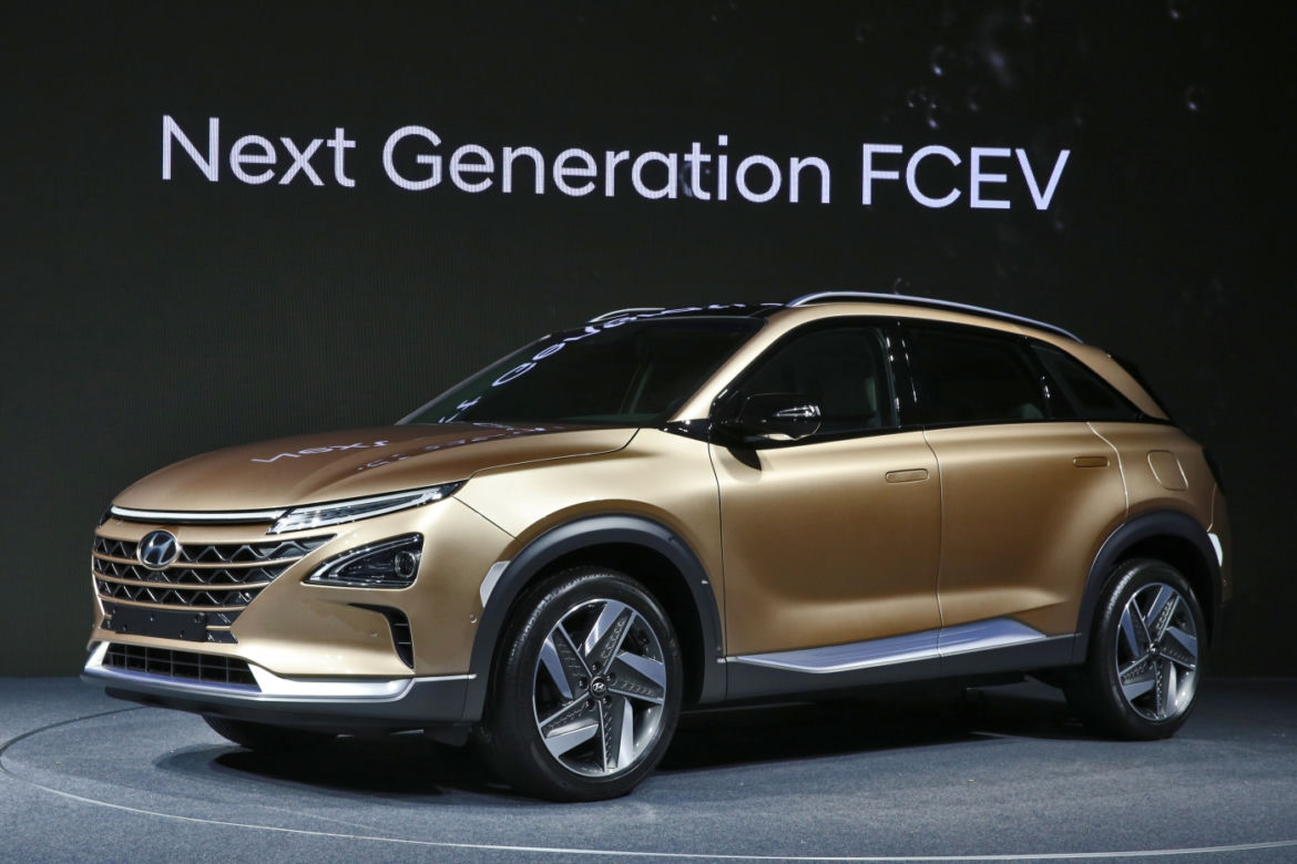 Hyundai napędzany wodorem