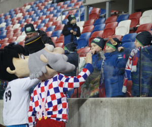 Górnik Zabrze - Lechia Gdańsk: Ponad 8 tysięcy fanów wspierało Trójkolorowych