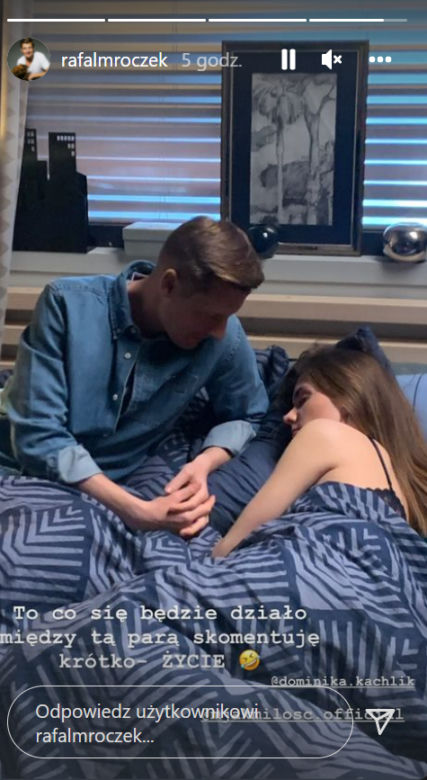 M jak miłość. Rafał Mroczek Instagram