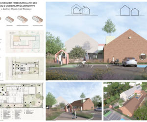 Konkurs na przedszkole i żłobek przy Jeździeckiej - XYStudio