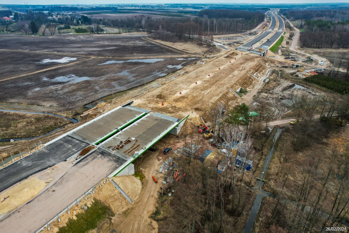 Budowa autostrady A2 Kałuszyn - Groszki