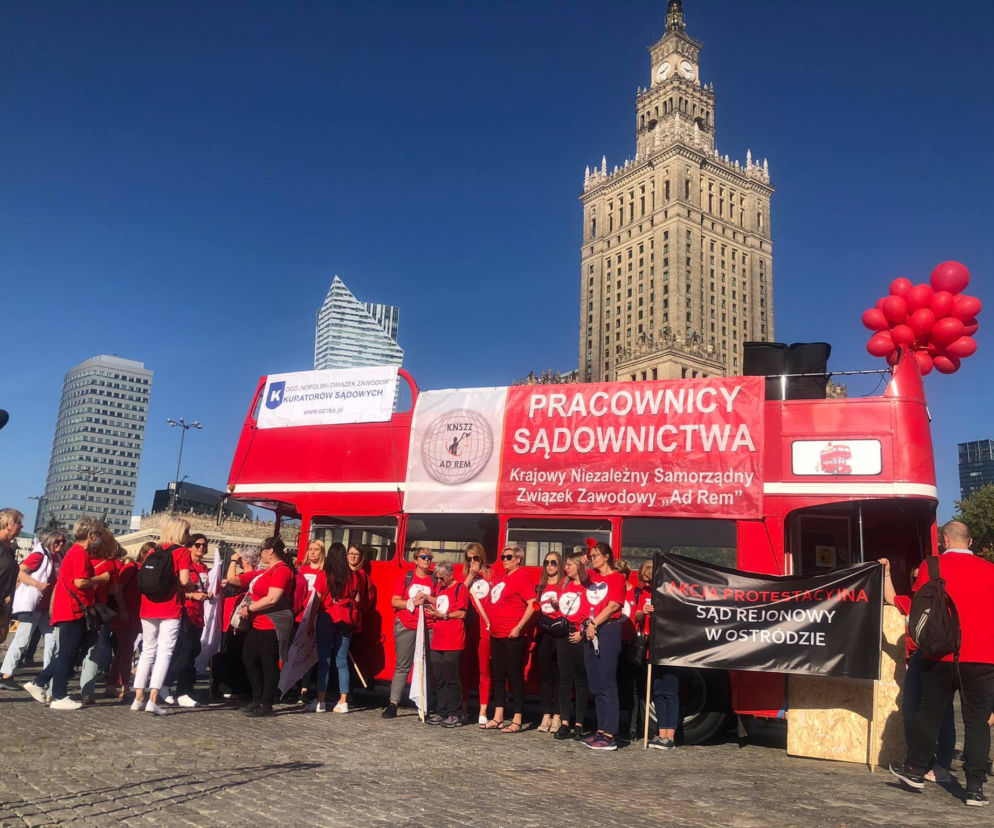 CZERWONY MARSZ w Warszawie 10.09