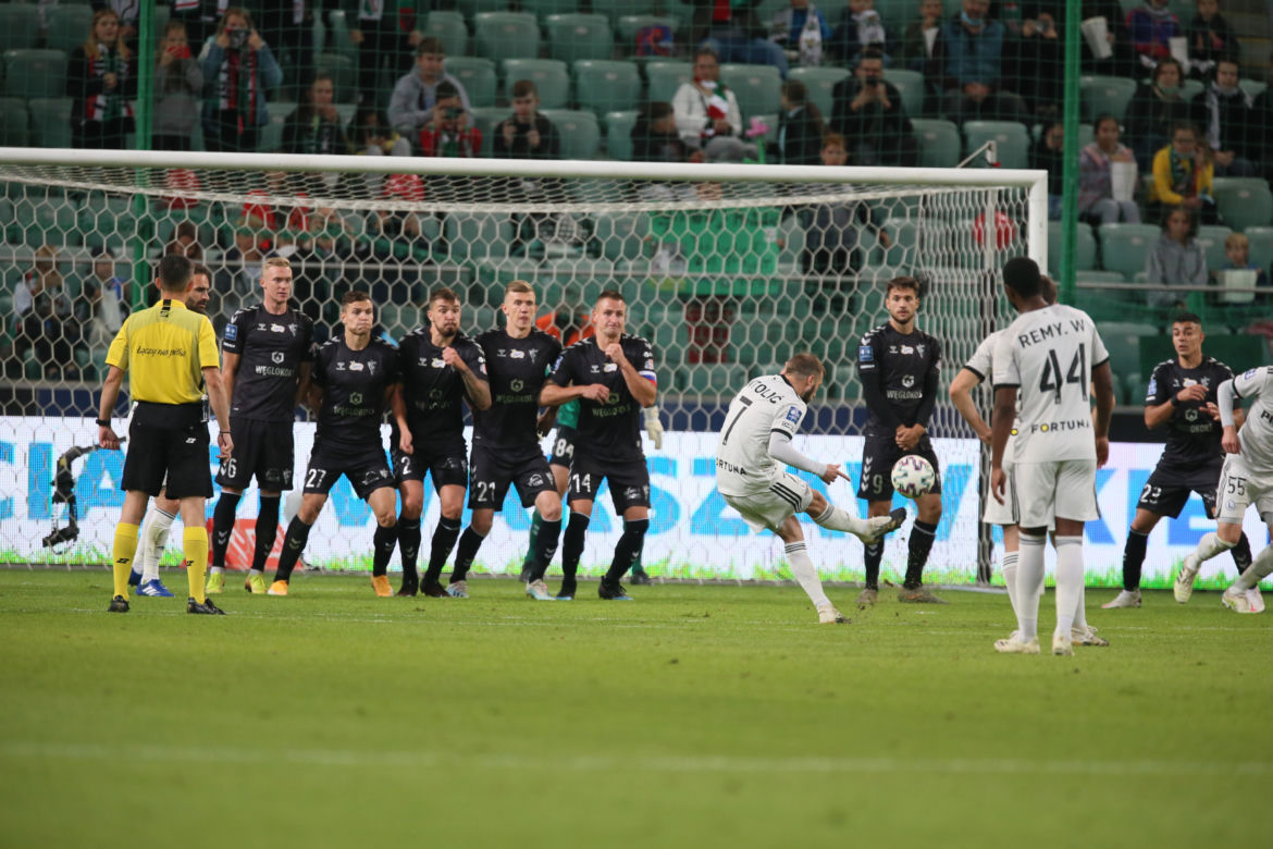 Legia Warszawa vs. Górnik Zabrze, Jesus Jimenez