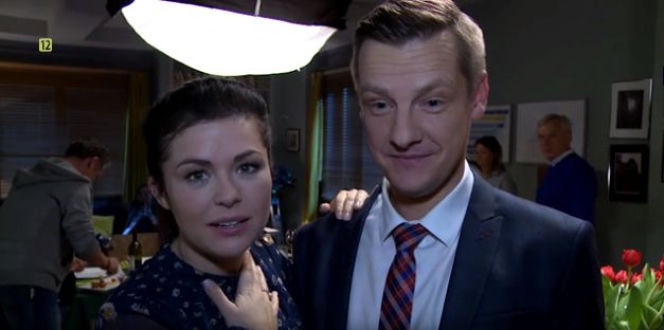 M jak miłość, Kinga (Katarzyna Cichopek), Piotrek (Marcin Mroczek)