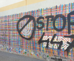 Mural Utkany wielokulturowością zniszczony po raz trzeci!