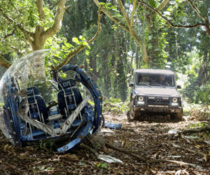 Mercedes w filmie Jurassic World