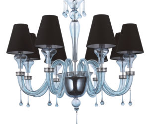 Żyrandol Secret Time Blue Black