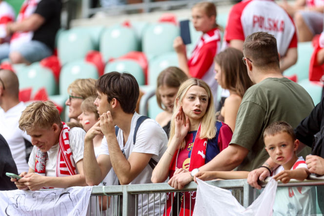 Polska - Ukraina. Tłumy kibiców na trybunach. Znajdź się na zdjęciu!
